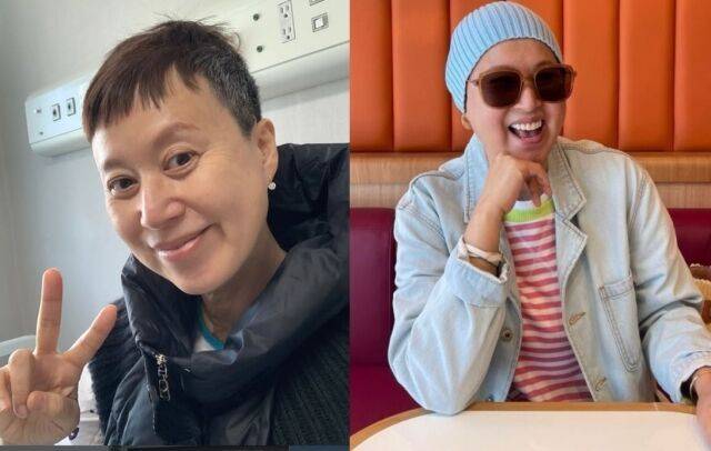 암 투병 중인 코미디언 박미선. /박미선 소셜미디어