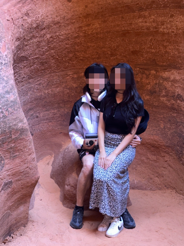 한국인 이민자 황태하(39)씨와 그의 아내 셀레나 디아즈. 고펀드미 캡처