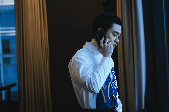도경수. ‘조각도시’ 한 장면.
