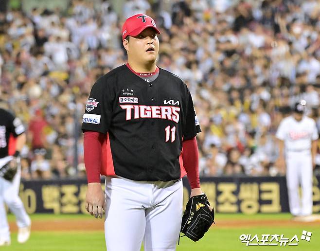 2025시즌 종료 후 프로 데뷔 첫 FA(자유계약) 자격을 취득, 권리를 행사한 KIA 타이거즈 투수 조상우. FA 시장이 열린 뒤 한 달이 지났지만, 아직 계약을 체결하지 못했다. 사진 엑스포츠뉴스 DB