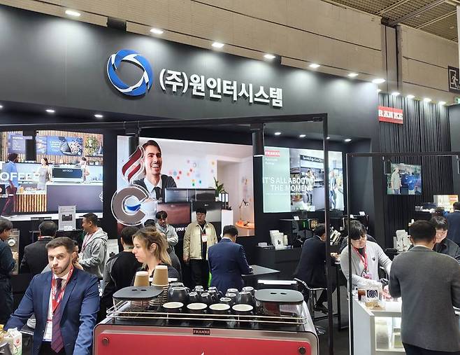 2025 서울카페쇼에서 공개된 프랑케 커피 시스템 / 출처=IT동아