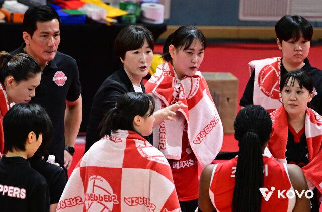 페퍼저축은행 장소연 감독./KOVO