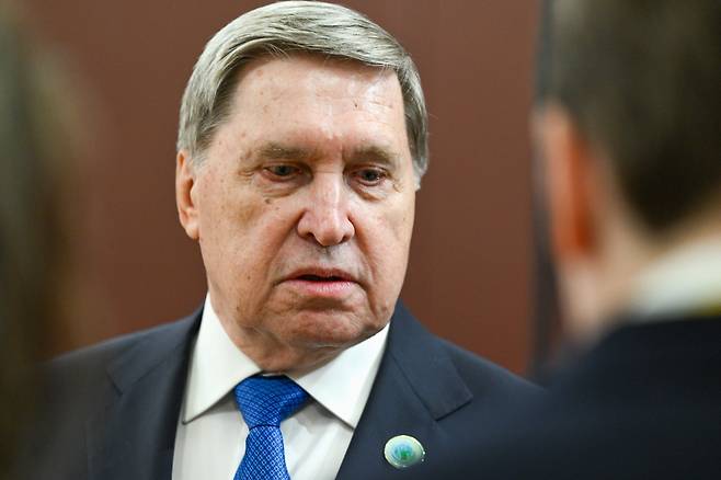 유리 우샤코프 크렘린궁 외교정책 보좌관 [타스]