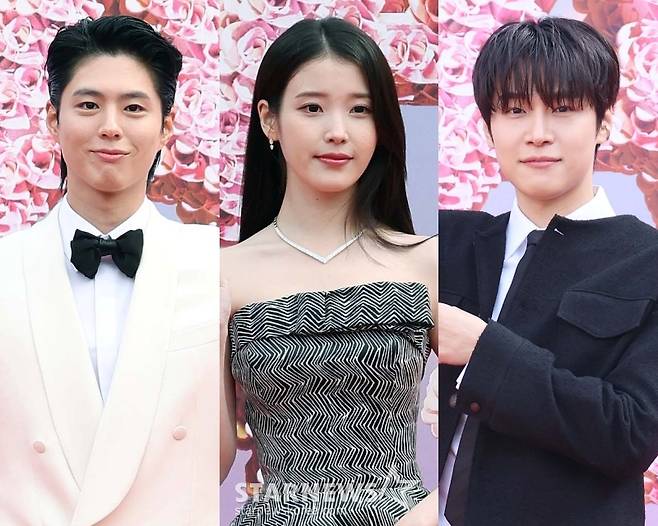 박보검, 아이유, 강유석 /사진=스타뉴스