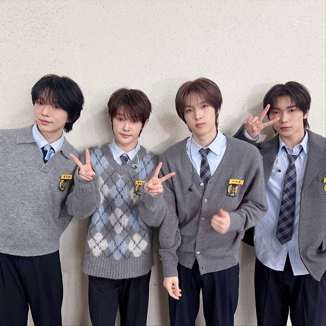 중국에서 팬 미팅을 열려던 인코드 엔터테인먼트 소속 연습생들 왼쪽부터 펑진위, 쑨지아양, 마사토, 센
[N.A.V.Y 엑스(X·옛 트위터). 재판매 및 DB 금지]