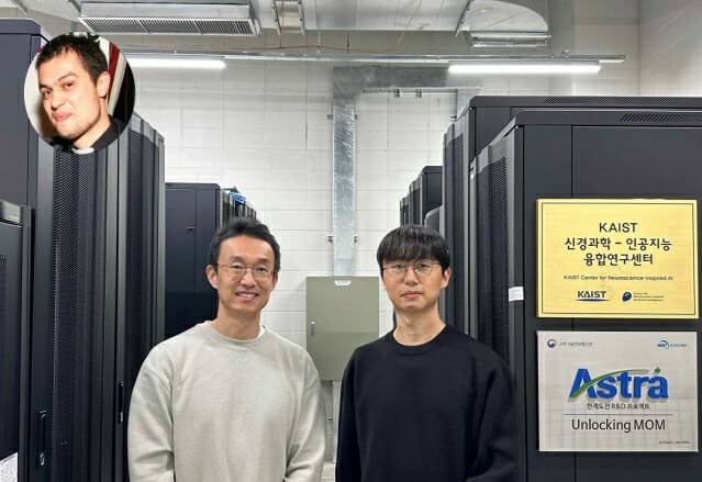 차세대 AI 강화학습 전략을 제시한 KAIST 이상완 교수(아랫줄 왼쪽), 성도윤 박사과정,  윗쪽은 IBM AI연구소 마티아 리고티Mattia Rigotti 박사.(사진=KAIST)