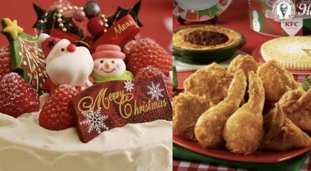 일본에서 딸기 쇼트케이크는 '쿠리스마스 케키(クリスマスケキ)'라는 고유명사로 불릴 만큼 유명해졌으며, KFC 프라이드 치킨은 성탄절 기념 음식으로 취급된다. 푸드인재팬, KFC
