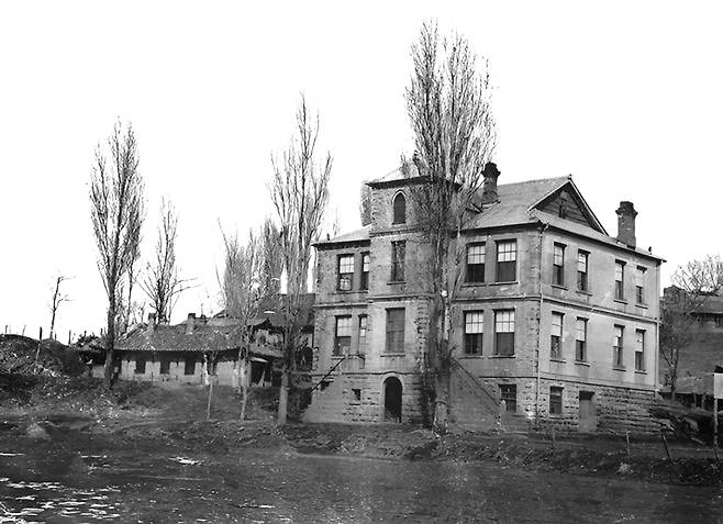 김인전 목사가 3.1만세운동을 주도했던 군산의 영명학교. 자료=한국독립운동인명사전