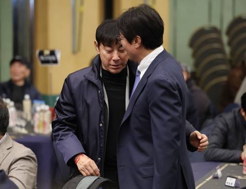 K리그 시상식 참석한 신태용 감독. 사진=프로축구연맹