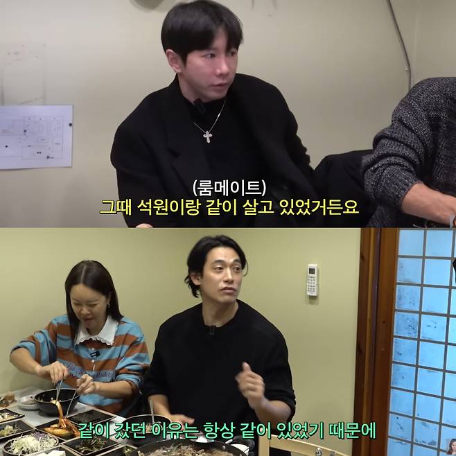 늘 함께 했던 권태호와 정석원. 유튜브 채널 '백지영 Baek Z Young' 영상 캡처