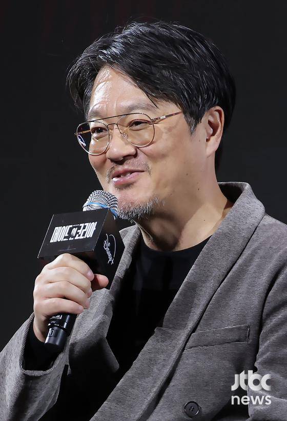 15일 오전 서울 그랜드 인터컨티넨탈 서울 파르나스에서 디즈니+ 오리지널 시리즈 '메이드 인 코리아' 제작발표회가 열렸다. 우민호 감독, 배우 현빈, 정우성, 우도환, 서은수, 원지안, 정성일, 강길우, 노재원, 박용우가 참석했다. 박세완 엔터뉴스팀 기자 park.sewan@jtbc.co.kr