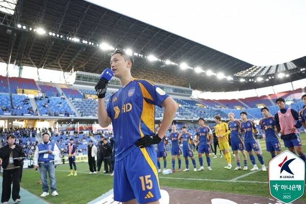 울산HD 정승현. /사진=한국프로축구연맹