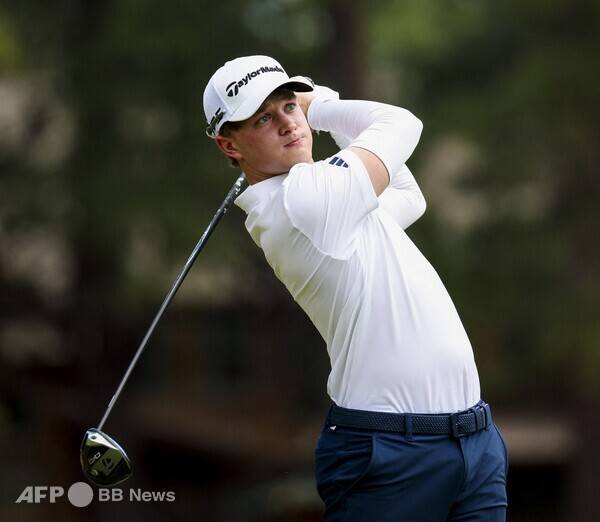 2025년 12월 DP월드투어 2026시즌 알프레드 던힐 챔피언십 우승을 차지한 제이든 셰이퍼(남아공). 사진제공=ⓒAFPBBNews = News1 (사진을 무단으로 사용하지 마십시오.)