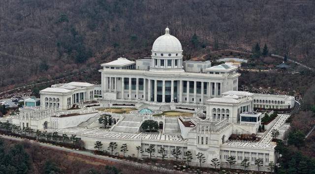 경기 가평군 설악면 소재 통일교 천정궁. 뉴스1
