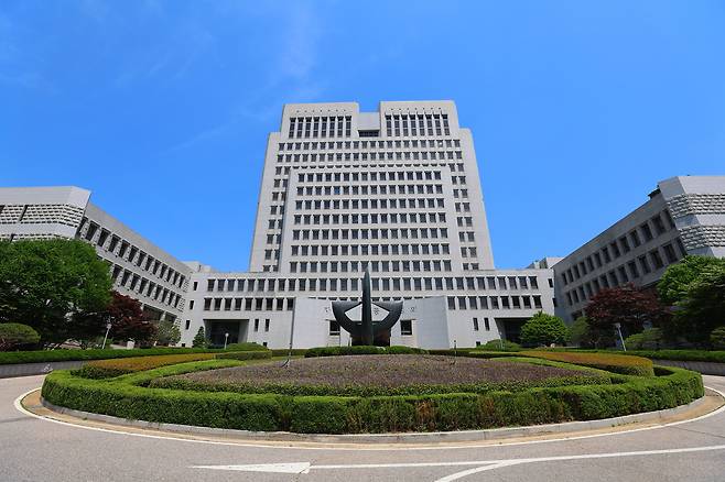 A view of the Supreme Court building in Seocho District, Seoul [YONHAP]