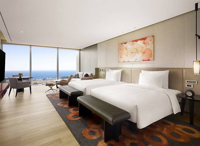 그랜드 하얏트 제주 객실. [롯데관광개발]