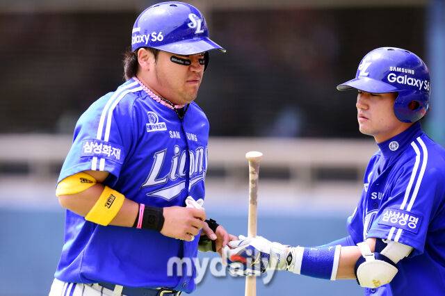 현역 시절 박석민 코치./마이데일리