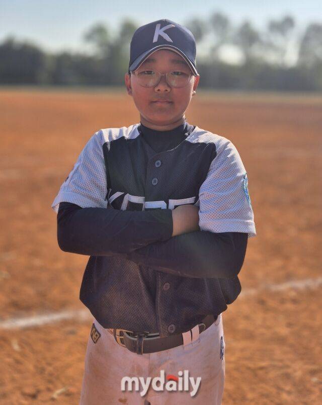 대한유소년야구연맹 20기 유소년K대표팀 김재희(안양시유소년야구단)./가오슝(대만)=노찬혁 기자