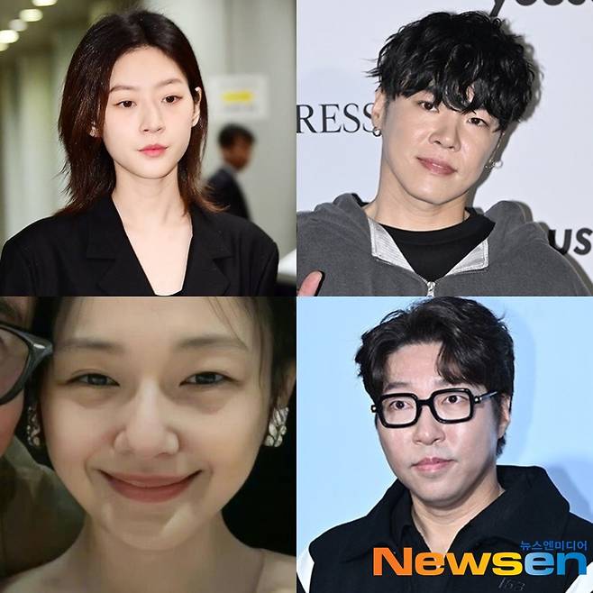 故 김새론, 휘성, 대도서관, 서희원 (왼쪽 위부터 시계 방향) / 사진=뉴스엔DB