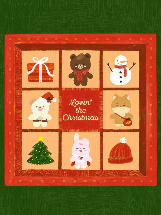 사진=‘Lovin’ the Christmas‘ 온라인 커버, JYP엔터테인먼트 제공