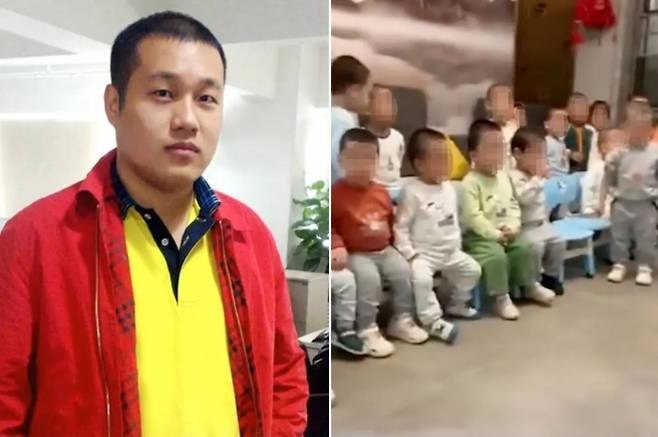 중국 게임사 두오이네트워크 창업자 쉬보(왼쪽). 그는 2006년 온라인 게임 ‘판타지 웨스트워드 저니’를 개발하며 업계에 이름을 알렸다. 오른쪽은 중국 매체에 공개된 쉬보의 자녀로 추정되는 아이들의 모습. 출처=바이두, SNS