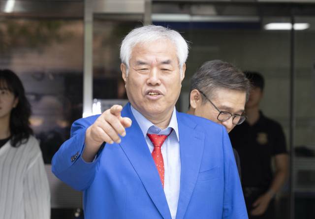 전광훈 사랑제일교회 목사. 공동취재