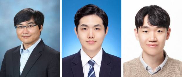 포스텍 화학공학과·배터리공학과 김원배 교수, 포스텍 화학공학과 강송규 박사, 포스텍 화학공학과 통합과정 김민호 씨.