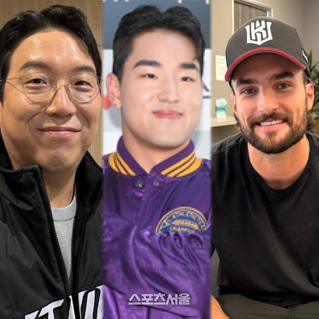 내년시즌 KT 클린업 트리오를 이룰 선수들. 왼쪽부터 차례대로 김현수, 안현민, 힐리어드 사진 | 스포츠서울 DB