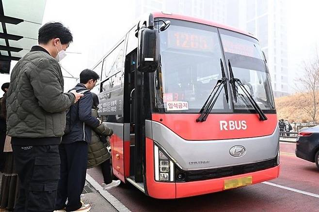 1205번 광역버스. 의정부시 제공