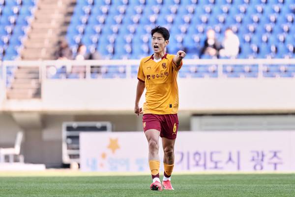 안영규(광주FC). 광주FC 제공