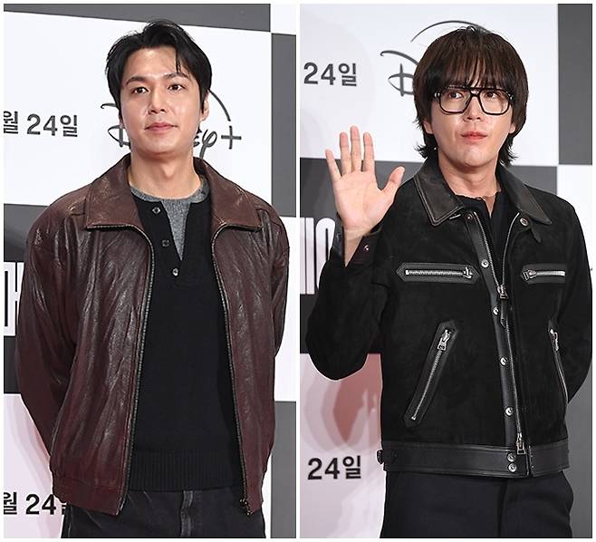 배우 이민호와 장근석이 오랜만에 공식 석상에 나란히 모습을 드러내며 근황을 전했다. / 사진 = 천정환 기자