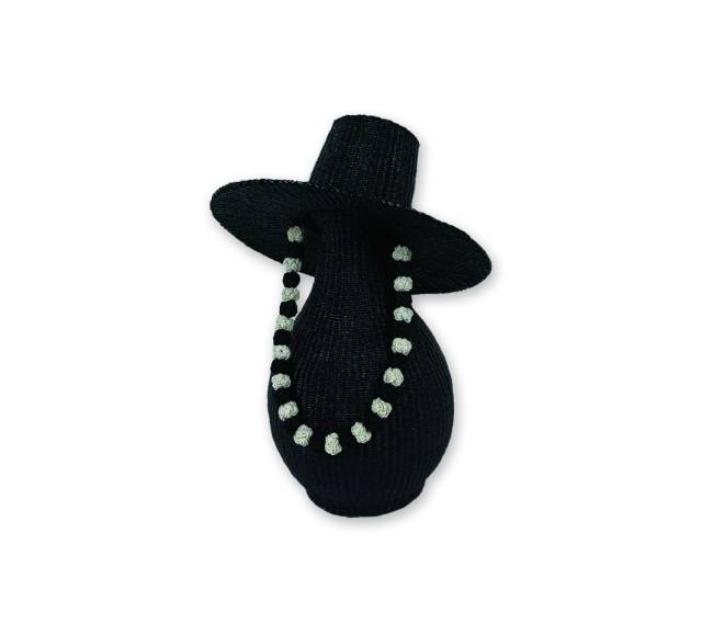 전혜경, 풍류(지승주병과 갓, 한지, 옻칠), 2025. 한지문화연구회 제공