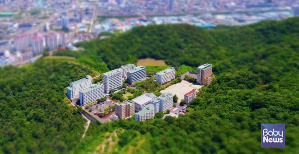 &nbsp;부영그룹 창신대학교 전경.&nbsp;ⓒ부영그룹