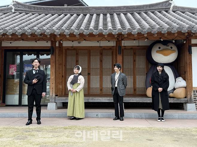 양림동 근대역사문화마을에서 진행되는 연극형 도보투어 (사진=김명상 기자)