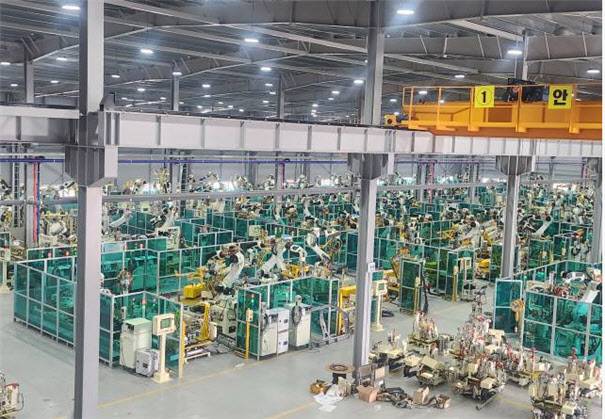 DH오토웨어 광주공장 자동화사업부 전경