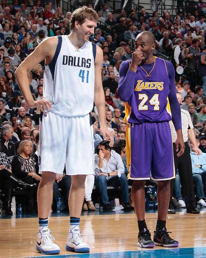 덕 노비츠키(왼쪽)