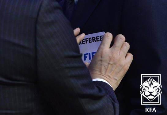대한축구협회 심판 휘장. /사진=대한축구협회
