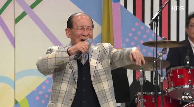 2019년 3월 KBS 전국노래자랑 종로구 편에 출연한 고인./KBS '전국노래자랑'