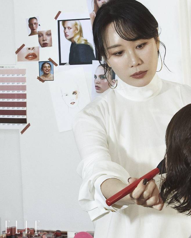 서양화를 전공한 우현증 원장의 무기이자 메이크업의 근원, 컬러.