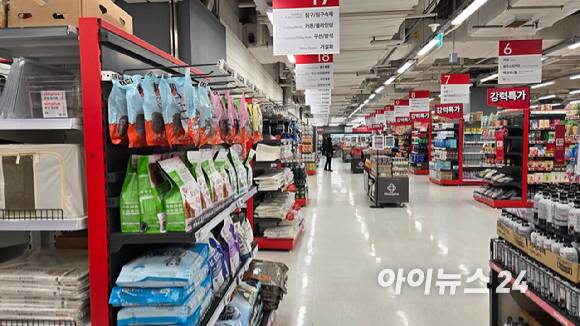 16일 홈플러스 가양점 내부 모습. [사진=진광찬 기자]