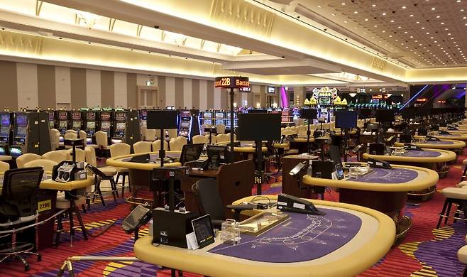 카지노 내부 전경. (강원랜드 제공)