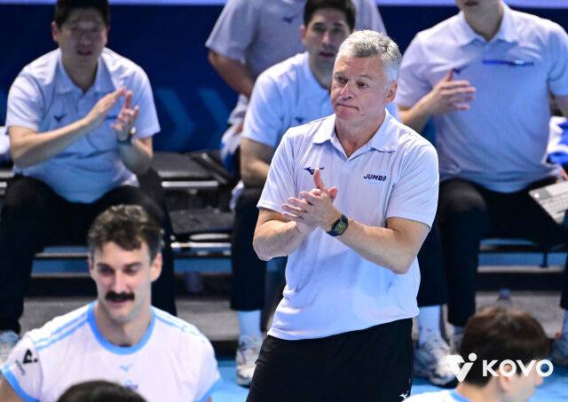 대한항공 헤난 달 조토 감독./KOVO