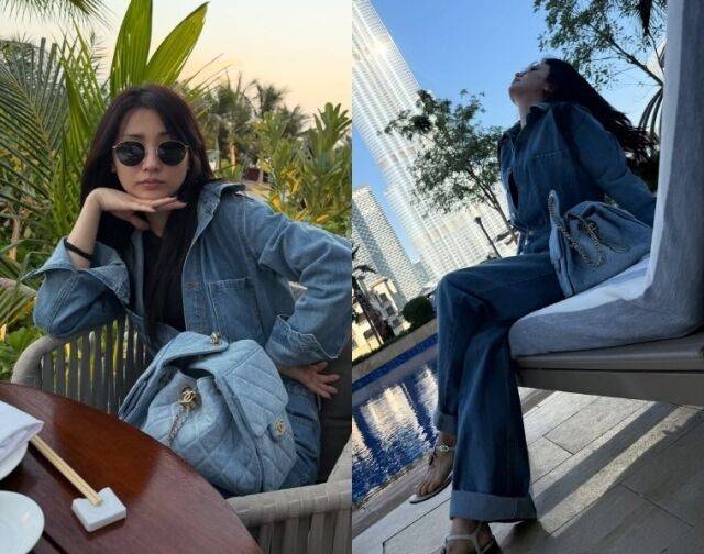 ** 박하선 로또 4등 당첨! 돼지꿈이 준 행운, 두바이 샤넬백 럭셔리 근황
**