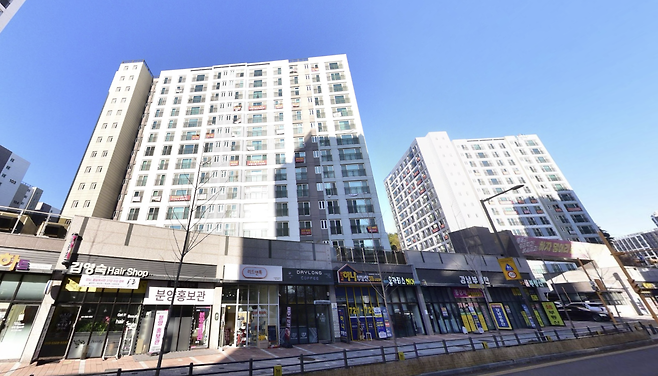 경기도 성남시 수정구 고등동 판교벨리제일풍경채 전경. 네이버지도 캡처