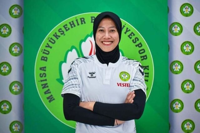 지난 8월 튀르키예 마니사 BBSK에 입단했던 메가. 구단 SNS