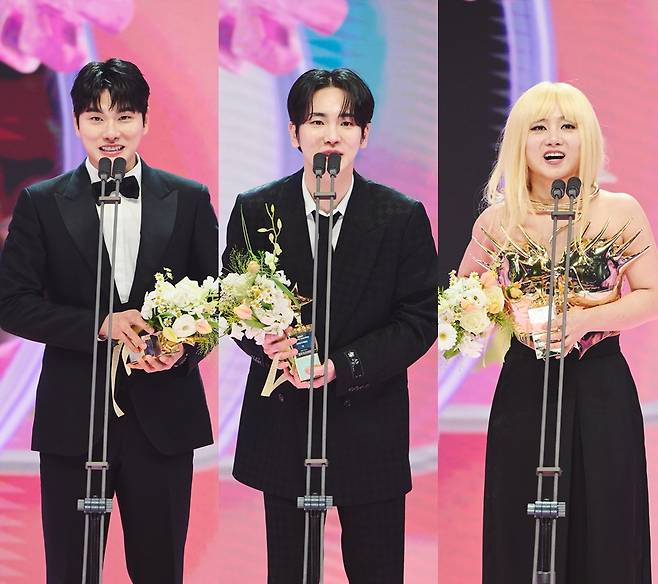 ▲ 2024 MBC 방송연예대상에 참석했던 이이경 키 박나래. 제공|MBC