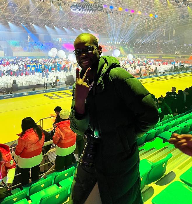 '2024 강원소년체육대회'에 참여한 나숀 씨 [나숀 제공. 재판매 및 DB 금지]