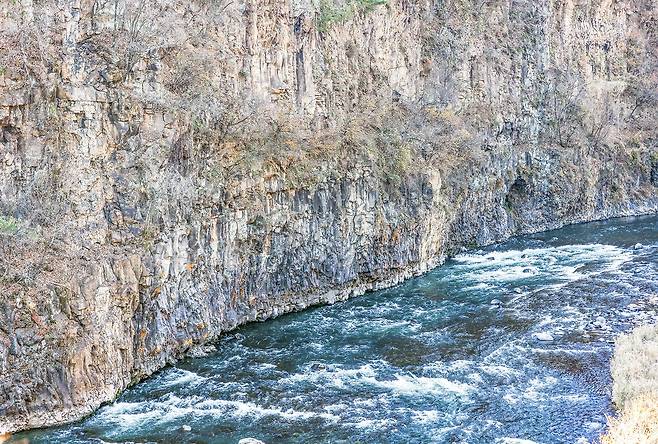 한탄강과 주상절리[사진/임헌정 기자]