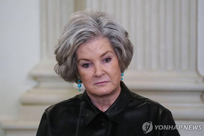 수지 와일스 백악관 비서실장 [EPA 연합뉴스 자료사진. 재판매 및 DB 금지]