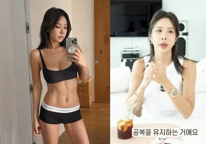 김준희가 탄탄한 몸매를 자랑했다. 사진=김준희 SNS